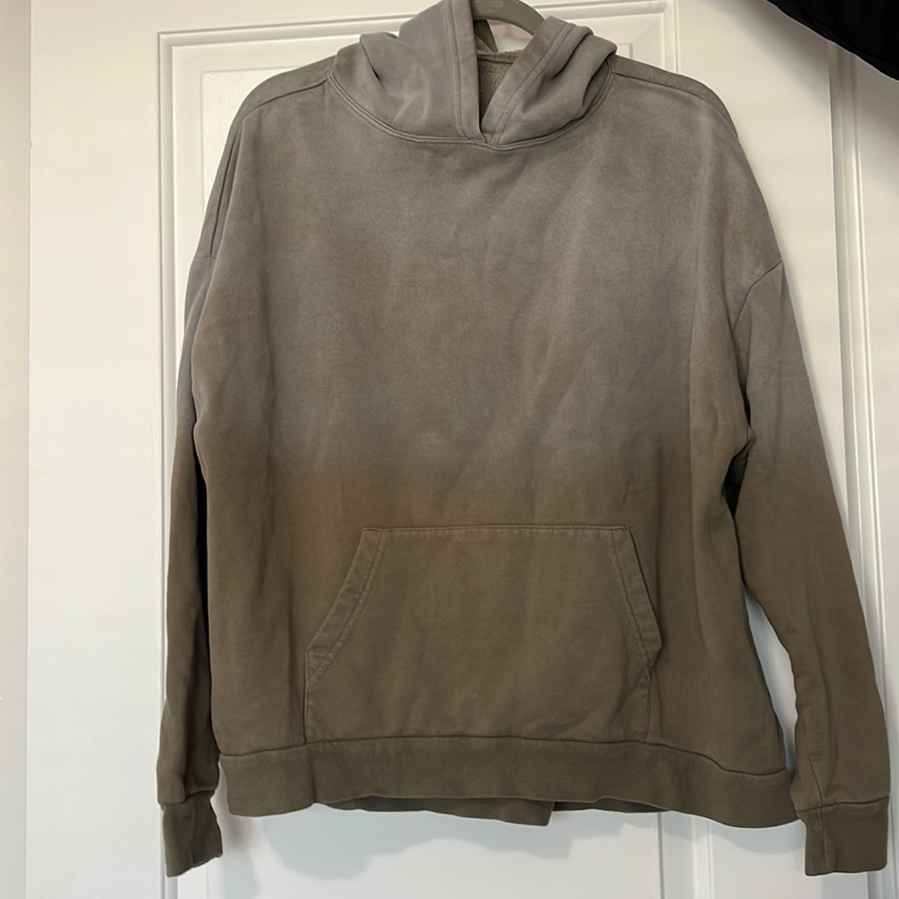 Ombré Green Hoodie